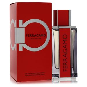 Salvatore Ferragamo Red Leather by Salvatore Ferragamo for Men